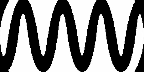 Powiększ grafikę: Logo czarne kreski na białym tle