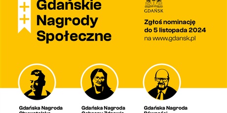 Nominacje do Gdańskich Nagród Społecznych